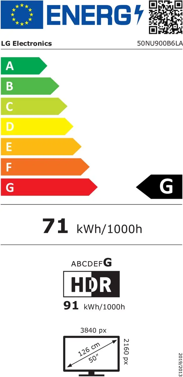 LG 50NU900B6LA NANO UHD LED TV