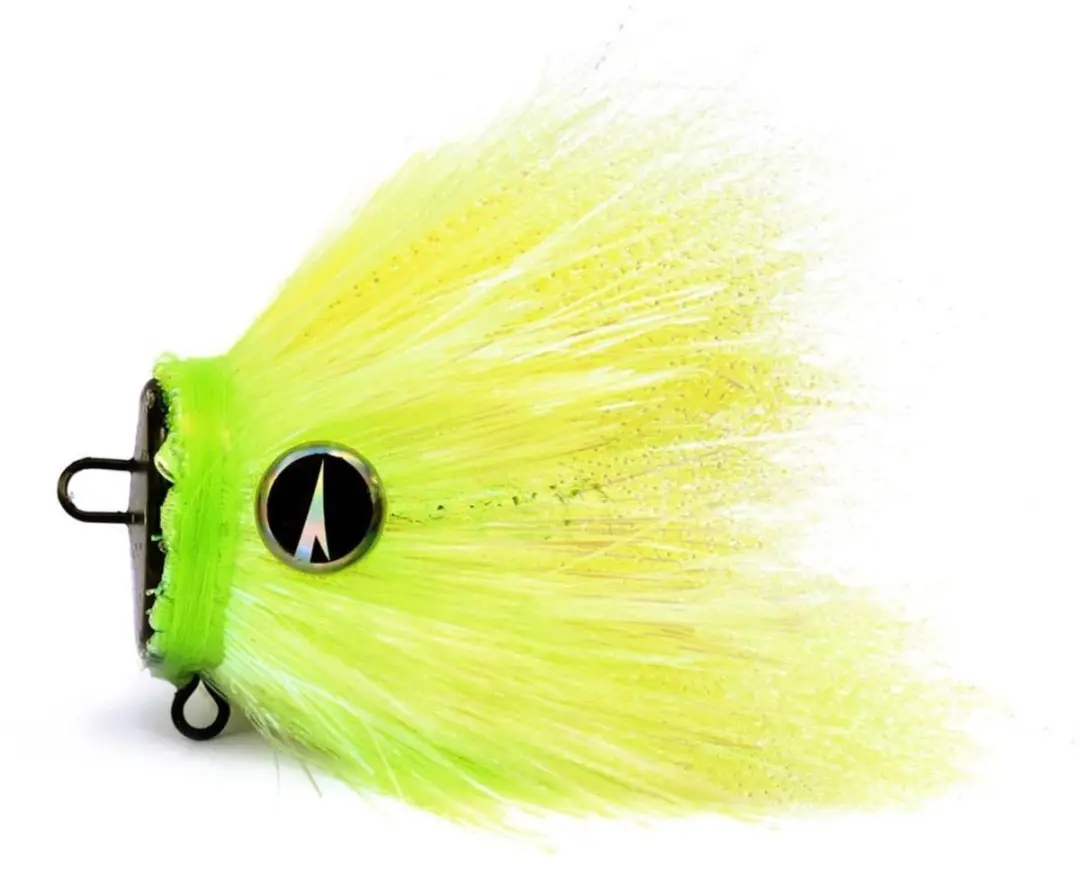 Loodkop VMC Mustache Rig 14G Size S UV Chartreuse