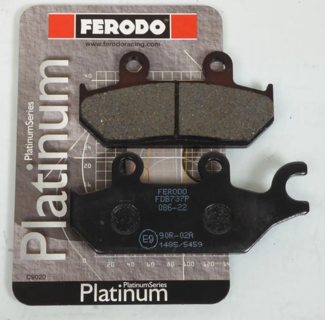 ferodo remblokje voor motor yamaha 660 xt 1991 tot 1996 3yf/4bw / av nieuw