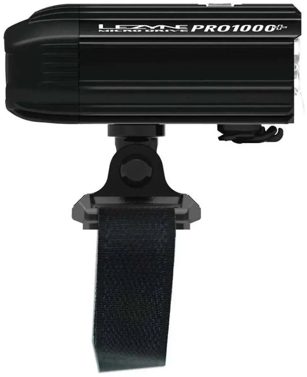 Lezyne Helmet Micro Drive Pro 1000+ voorlicht - Zwart - afbeelding 2 van 6