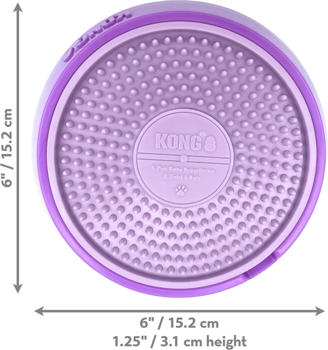 KONG Licks Spinz Small - Paars