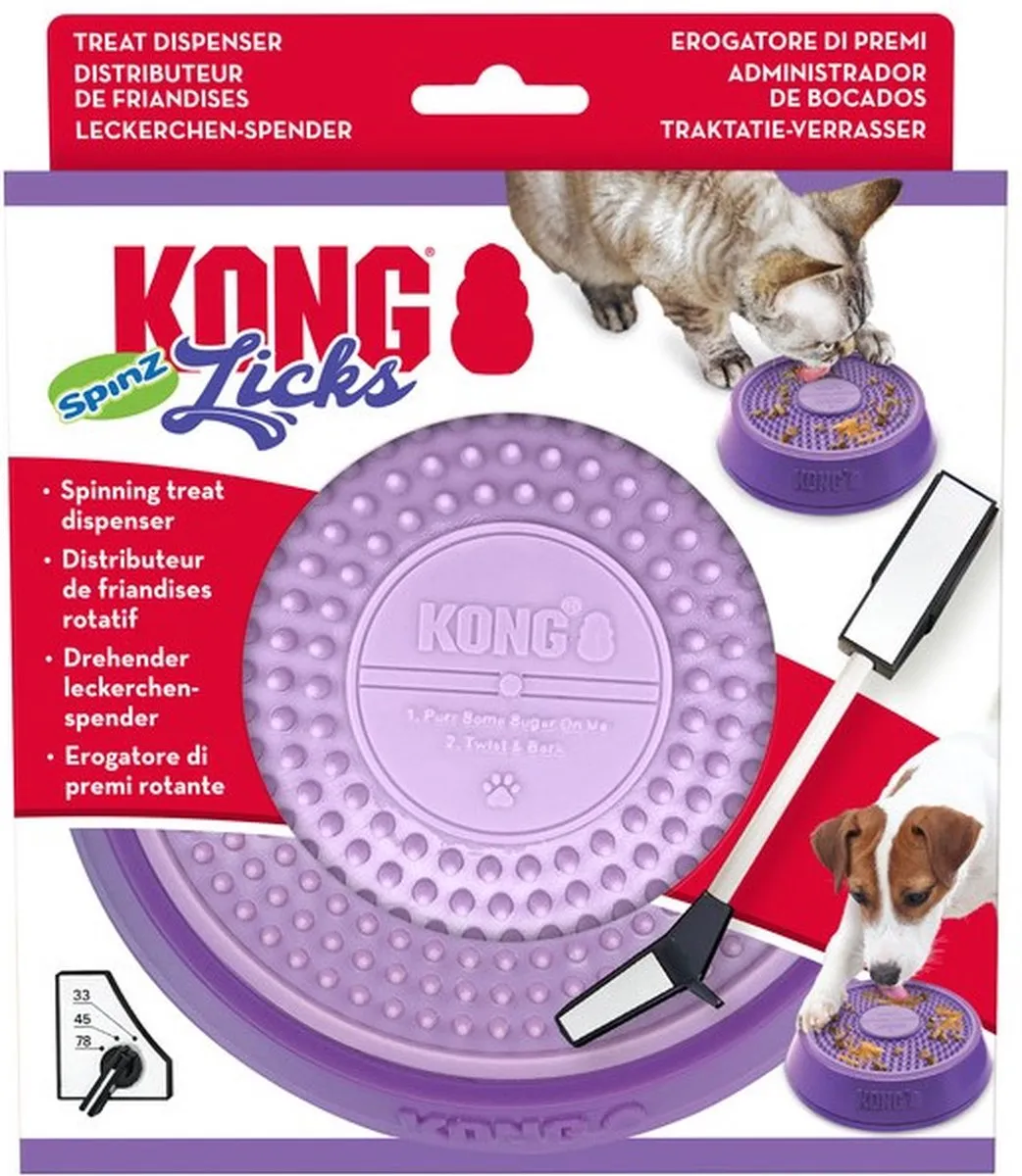 KONG Licks Spinz Small
