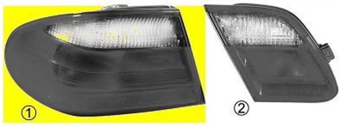 Achterlichtglas buiten l Mercedes-benz E-klasse (w210). Model: 1995-06