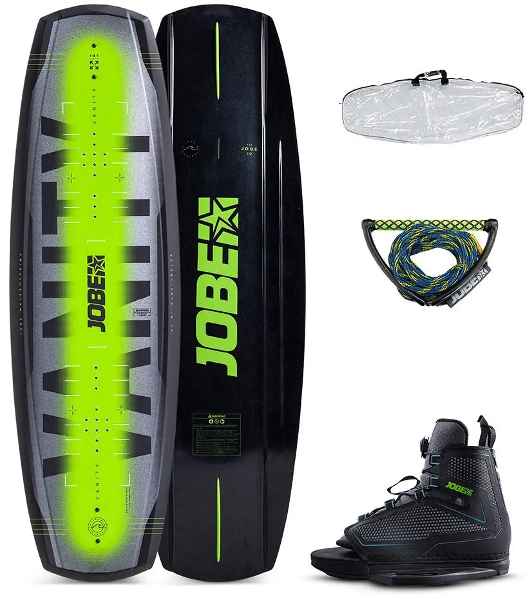 JOBE Wakeboard Vanity 141 Package met Maze Bindingen