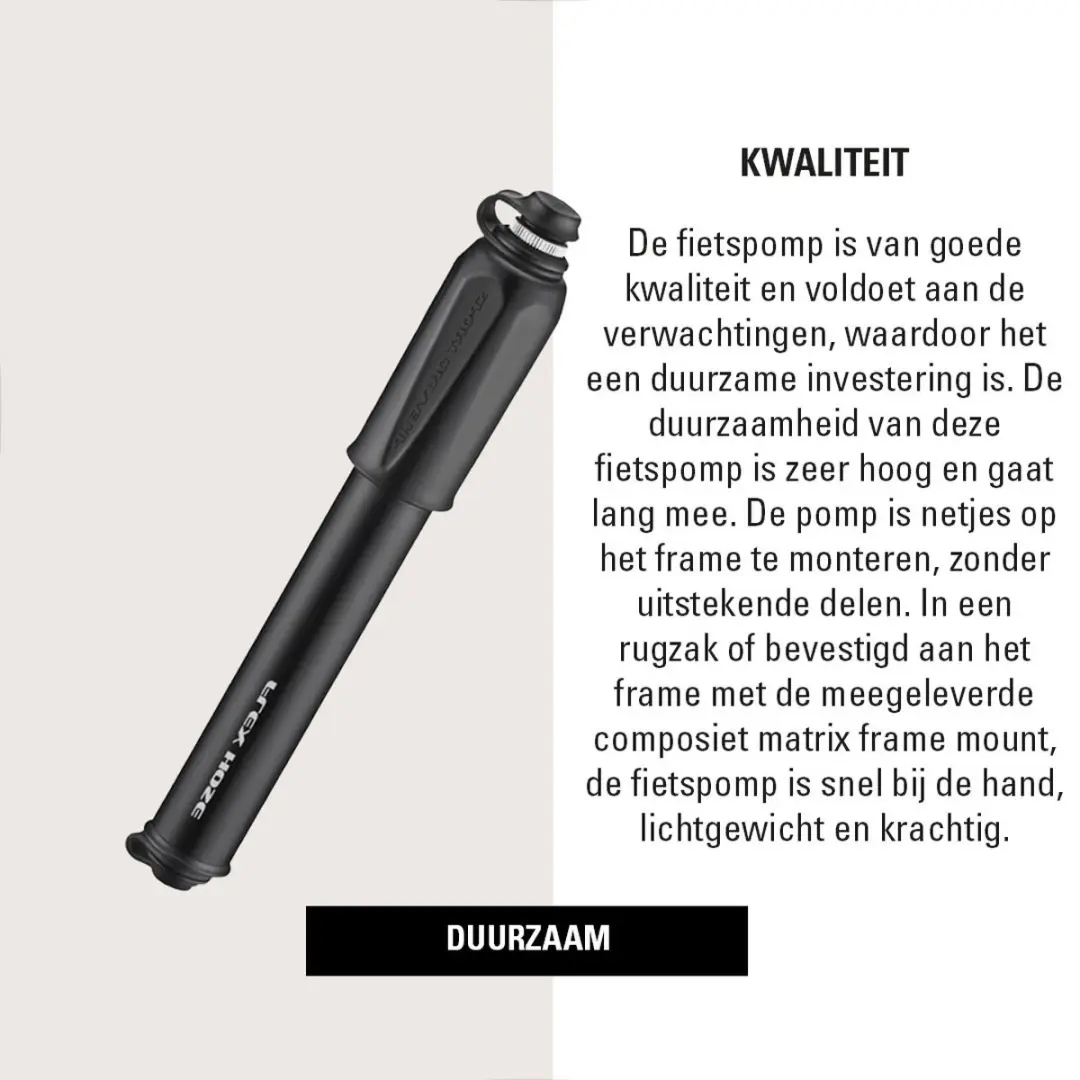 Lezyne Sport Drive HP S Handpomp - afbeelding 3 van 6