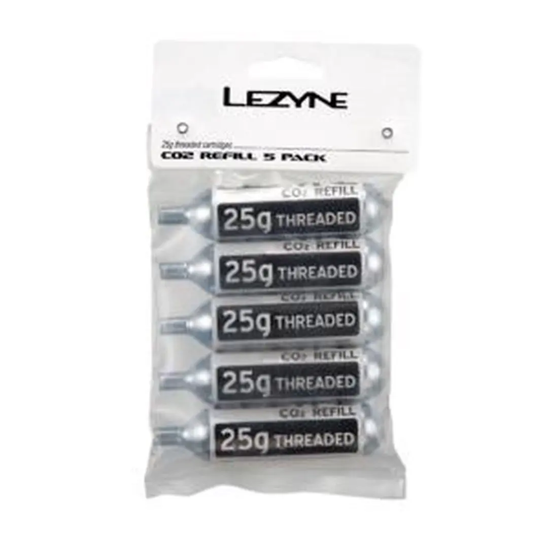 Lezyne CO2-patronen 25g 5 Stuks - afbeelding 3 van 6
