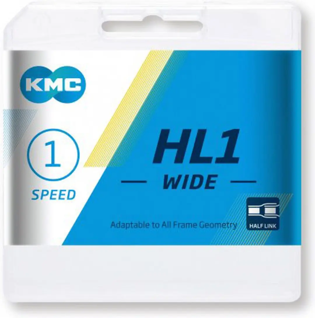 KMC HL710 Single speed ketting 100 schakels - Zilver - afbeelding 2 van 6