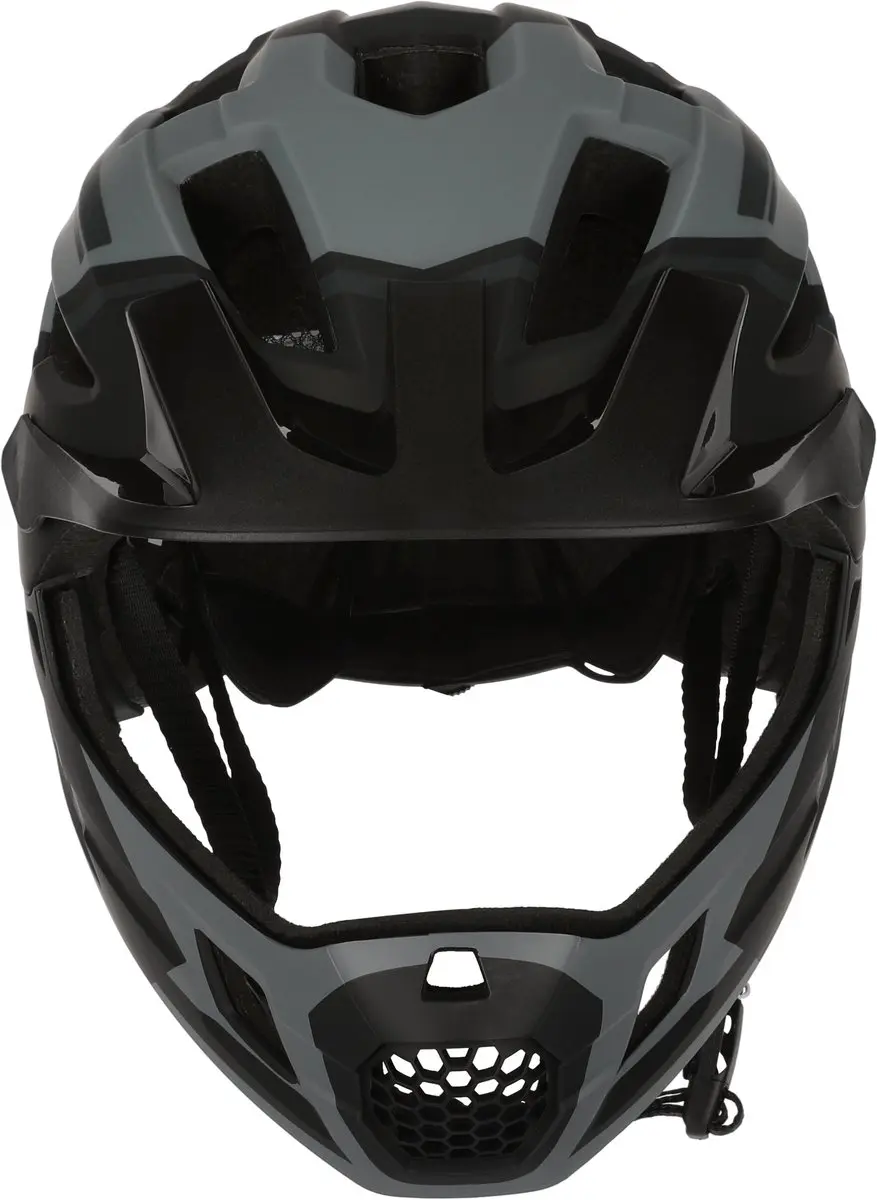 Integraal fietshelm voor kinderen 6-12 | Grijs | Crazy Safety | EN1078