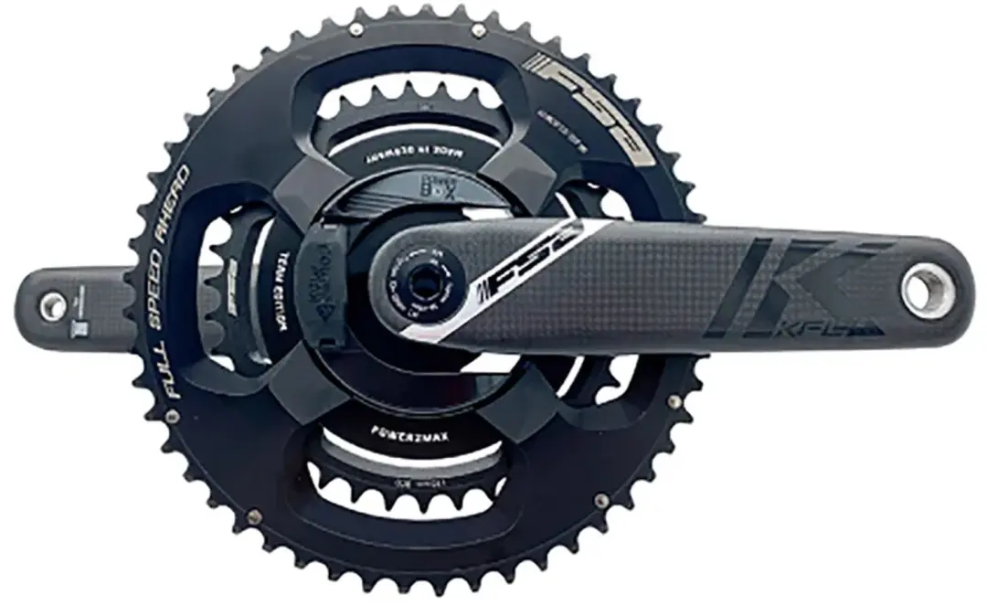 Fsa Powerbox K-force Team Edition Carbon 2x Crankstel Met Vermogensmeter Zilver
