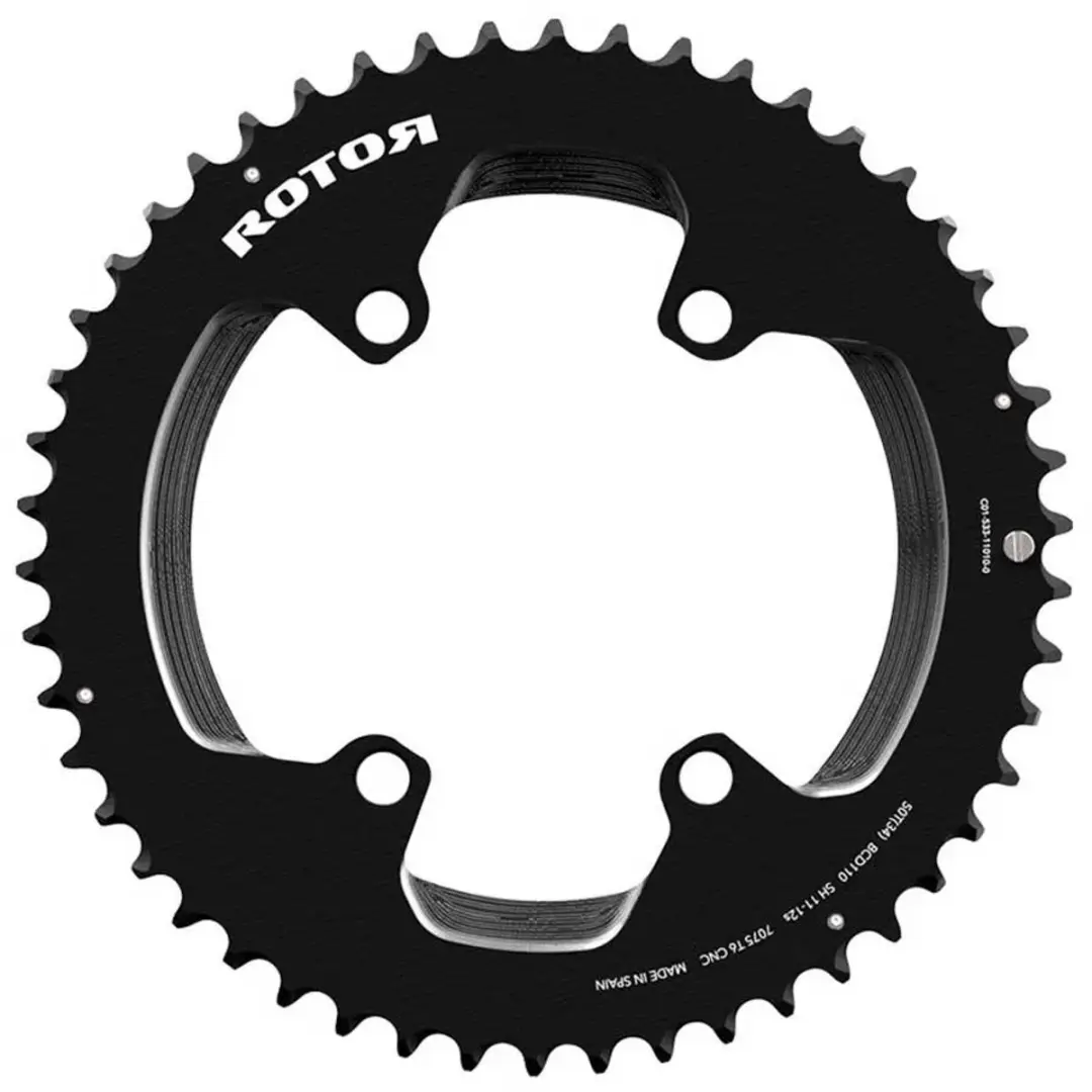 Rotor 4b 110 Bcd Outer Kettingblad Zilver 54t