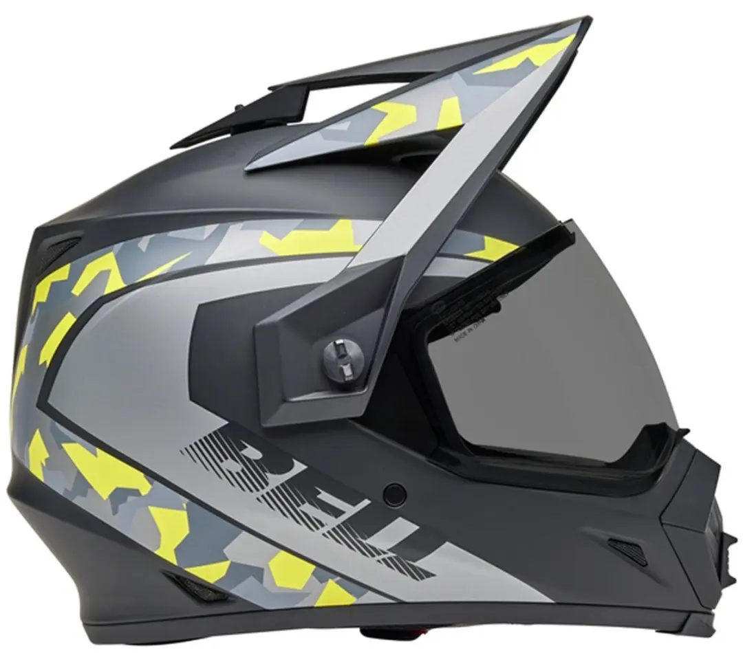 Bell MX-9 Adventure MIPS Integraalhelm - Grijs/Geel - afbeelding 2 van 6