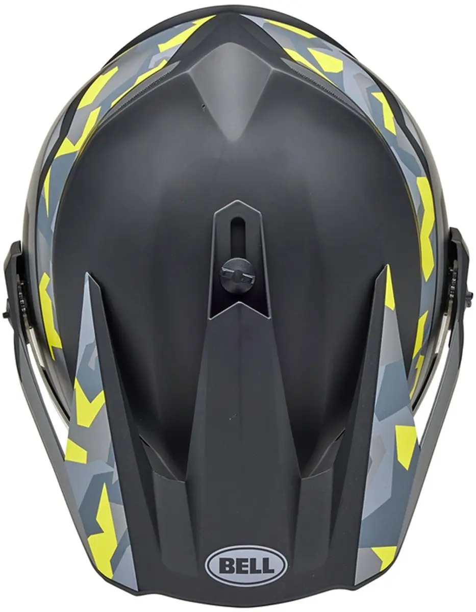 Bell MX-9 Adventure MIPS Integraalhelm - Grijs/Geel - afbeelding 5 van 6