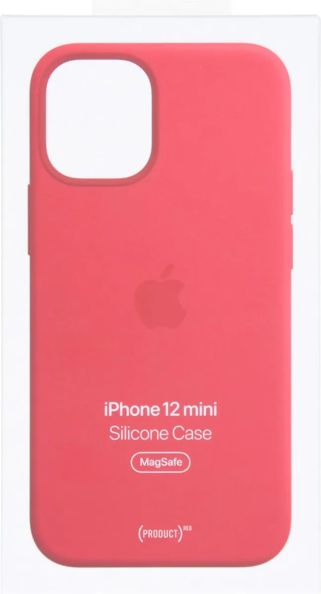 Apple - Siliconenhoesje - MagSafe - iPhone 12 Mini - Rood
