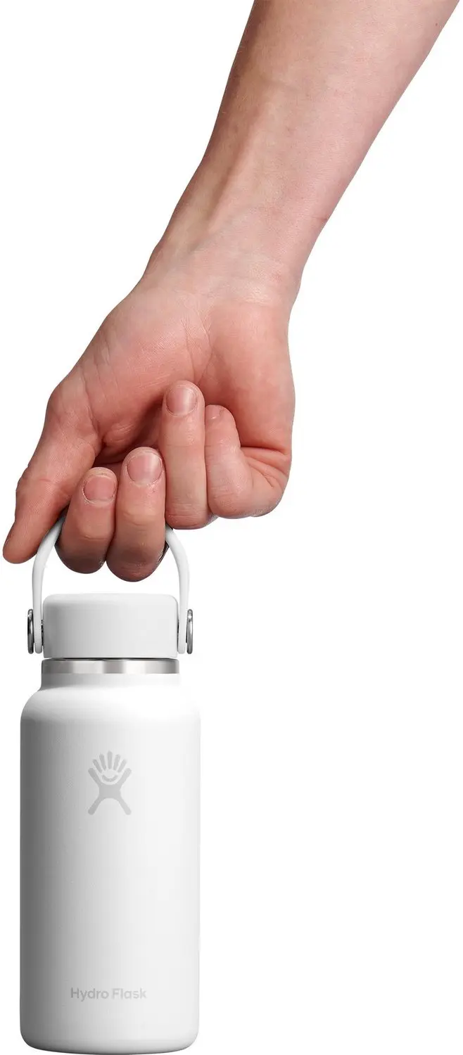 Hydro Flask Micro Hydro Drinkfles - 300ml - Wit - afbeelding 4 van 4