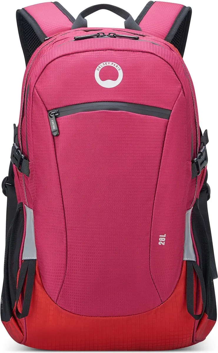 DELSEY PARIS Wandelrugzak Rugzak met laptopvak Nomade Backpack 28L Paonie Paars