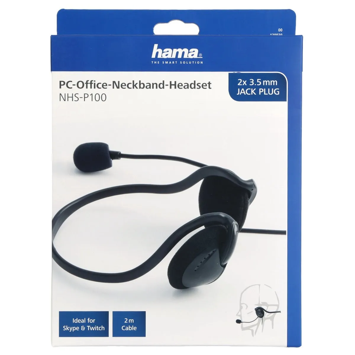 Hama PC-Office-Headset NHS-P100 - 1 Stuks - Tan