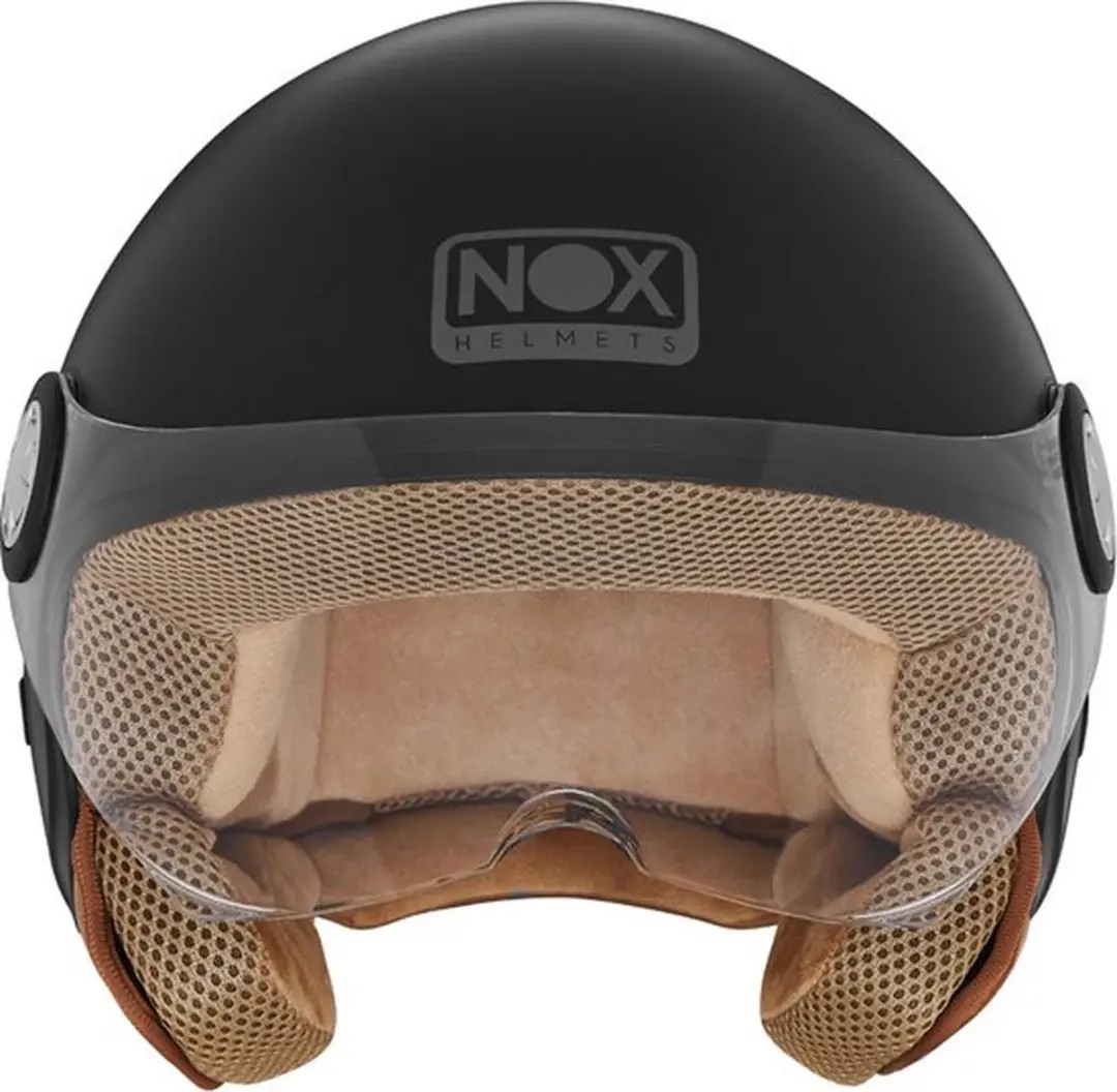 Nox N210 Evo Jethelm Matzwart - afbeelding 3 van 4