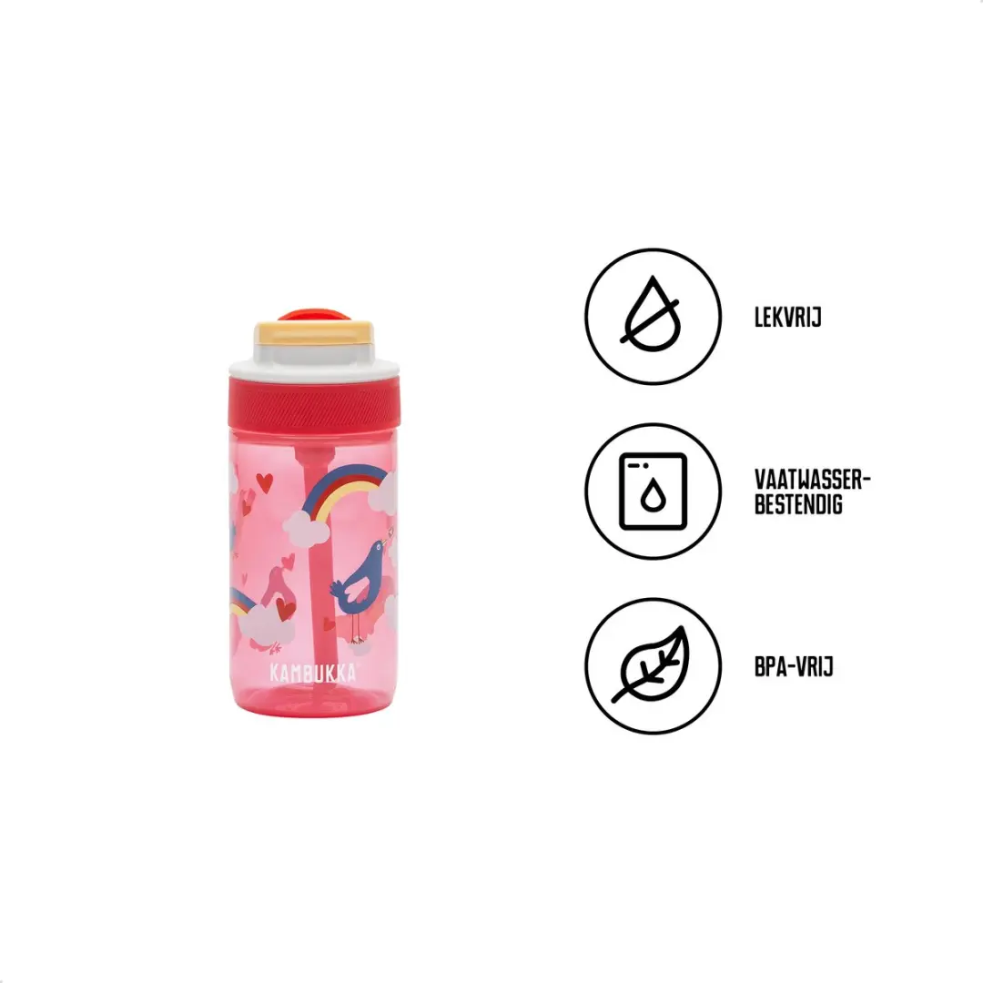Kambukka Lagoon Drinkfles 400ml Love Birds - afbeelding 3 van 6