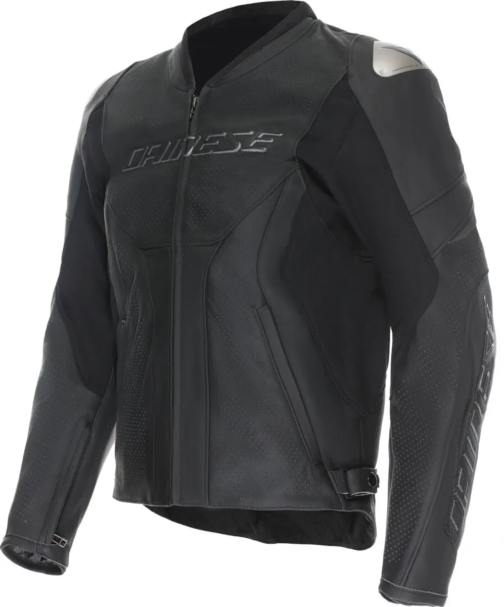 Dainese Racing 5 S26 geperforeerde motorleren jas -