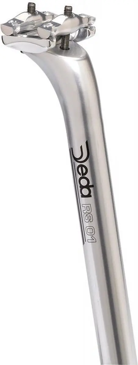 Deda RS 01 Zadelpen zilver 350x27.2mm