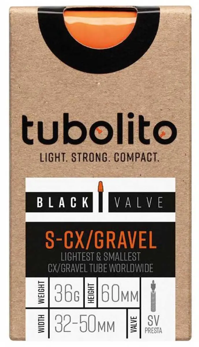 Tubolito S-Tubo CX/Gravel Binnenband 700x32-50mm Oranje - afbeelding 5 van 6