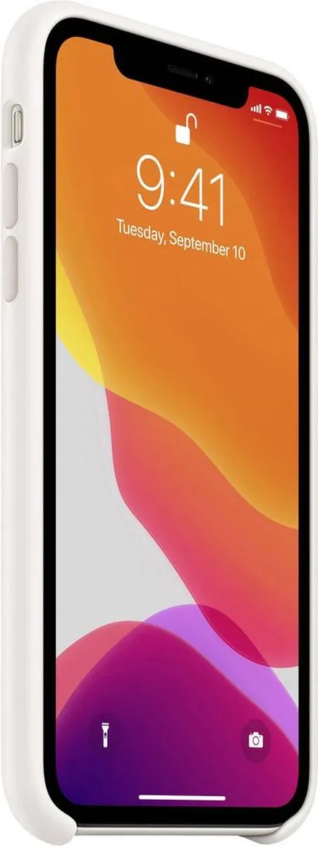 Apple Siliconen Hoesje iPhone 11 MWVX2ZM/A - Wit