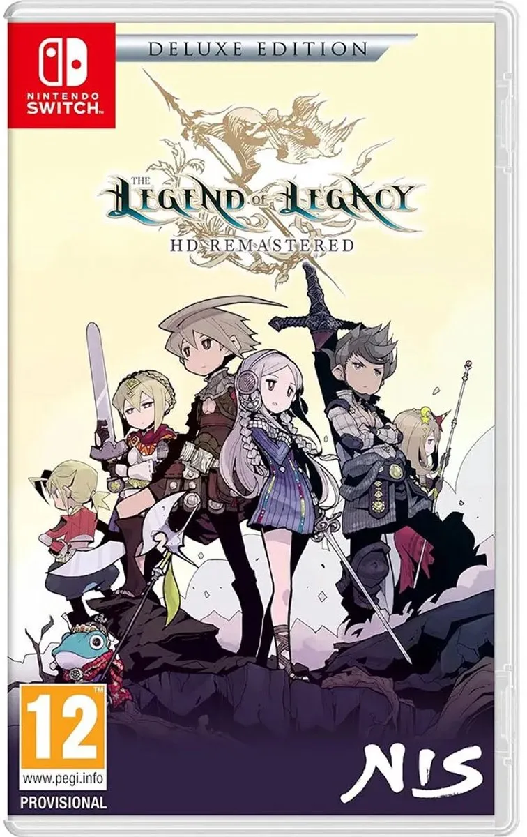 Nintendo Switch The Legend of Legacy HD Remastered Transparant - afbeelding 6 van 6