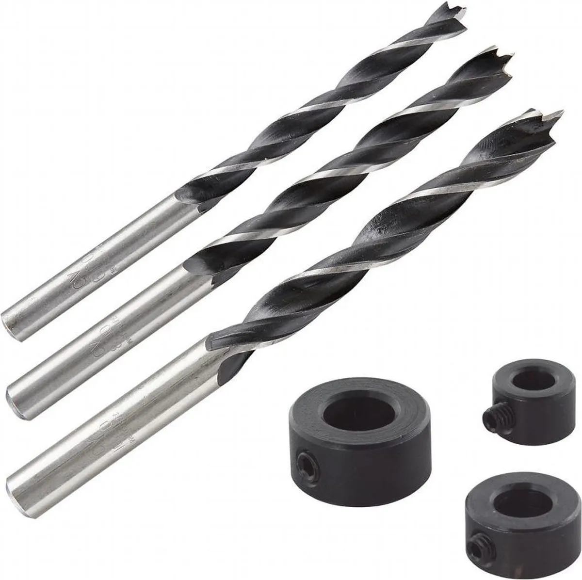 Wolfcraft Houtborenset Deuvelboren Ø6/8/10mm - 3 Stuks