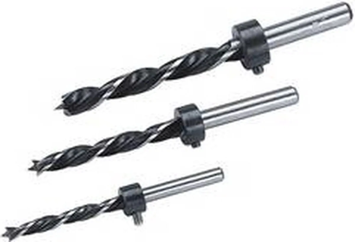 Wolfcraft Houtborenset Deuvelboren Ø6/8/10mm - 3 Stuks