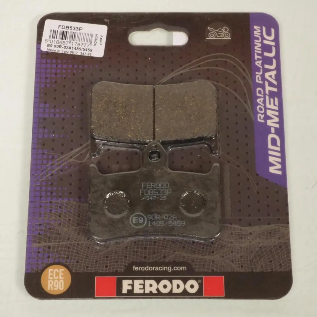 Plaquette de frein Ferodo pour Moto Honda 750 NR Après 1992 2245 Neuf