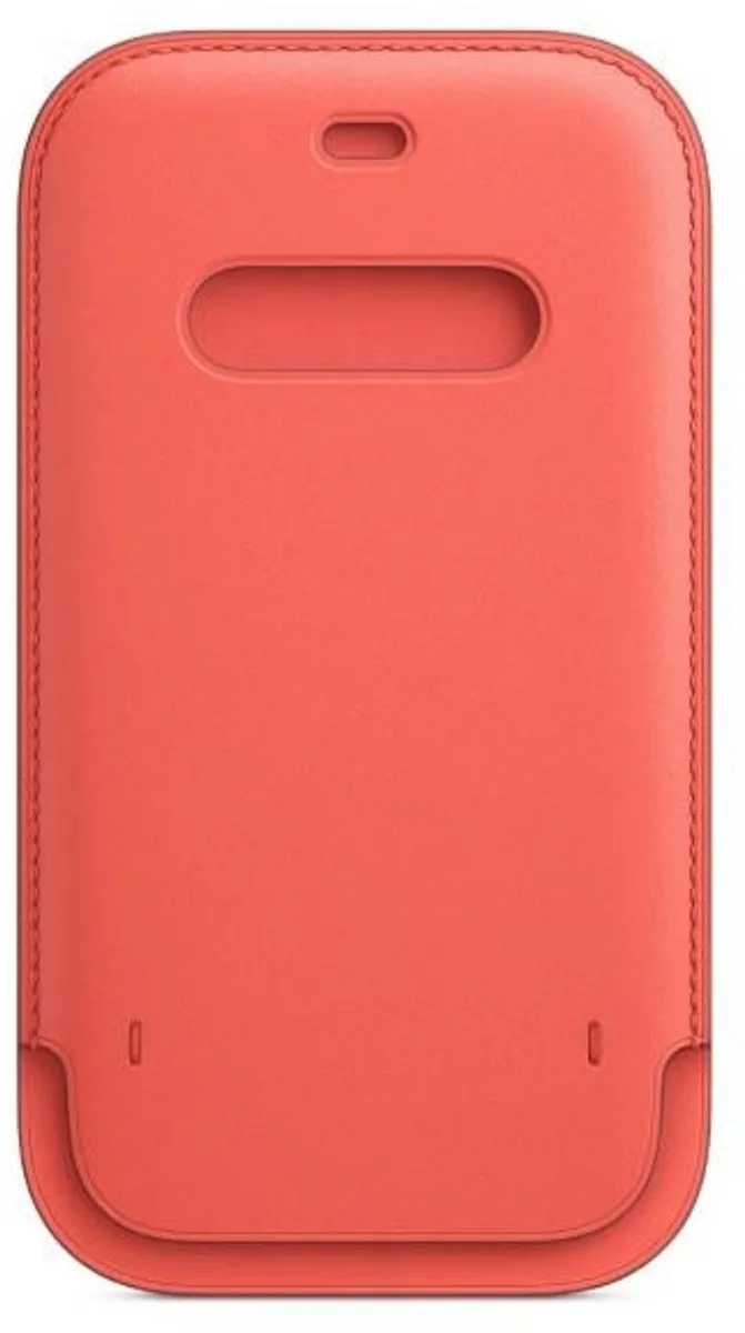 Apple Leren Hoesje MagSafe iPhone 12/12 Pro - Roze - MHYA3ZM/A