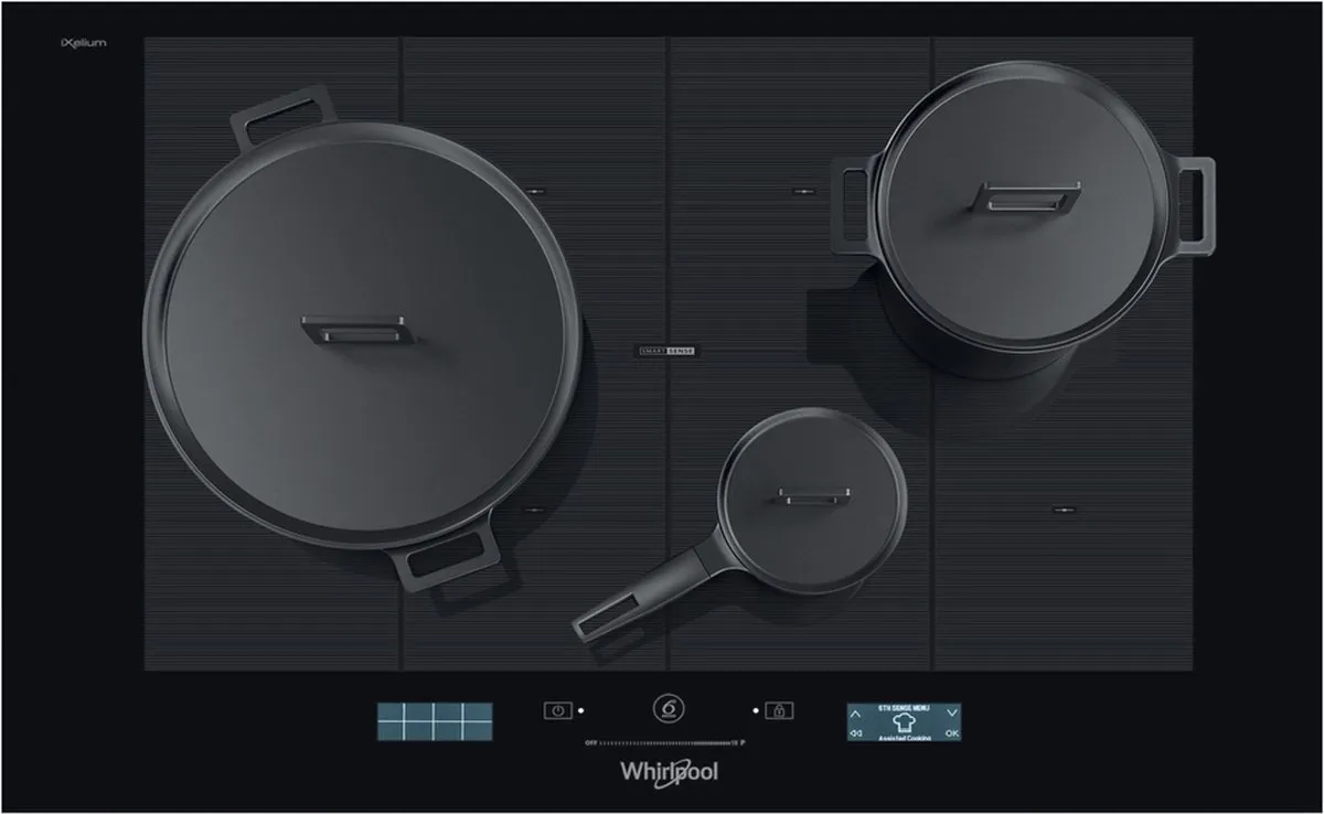 Whirlpool SMP 778 C/NE/IXL Inductiekookplaat - 4 Zones - Zwart - afbeelding 5 van 6