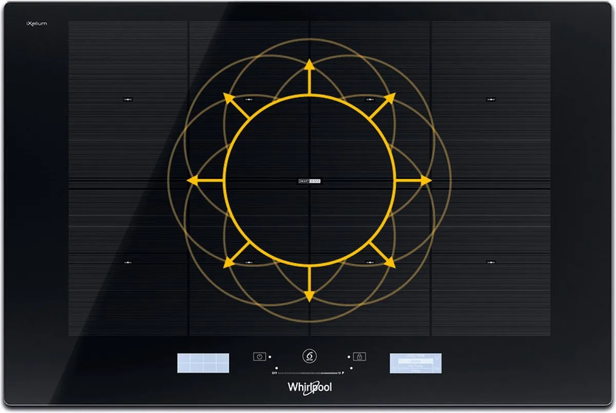 Whirlpool SMP 778 C/NE/IXL Inductiekookplaat - 4 Zones - Zwart - afbeelding 6 van 6