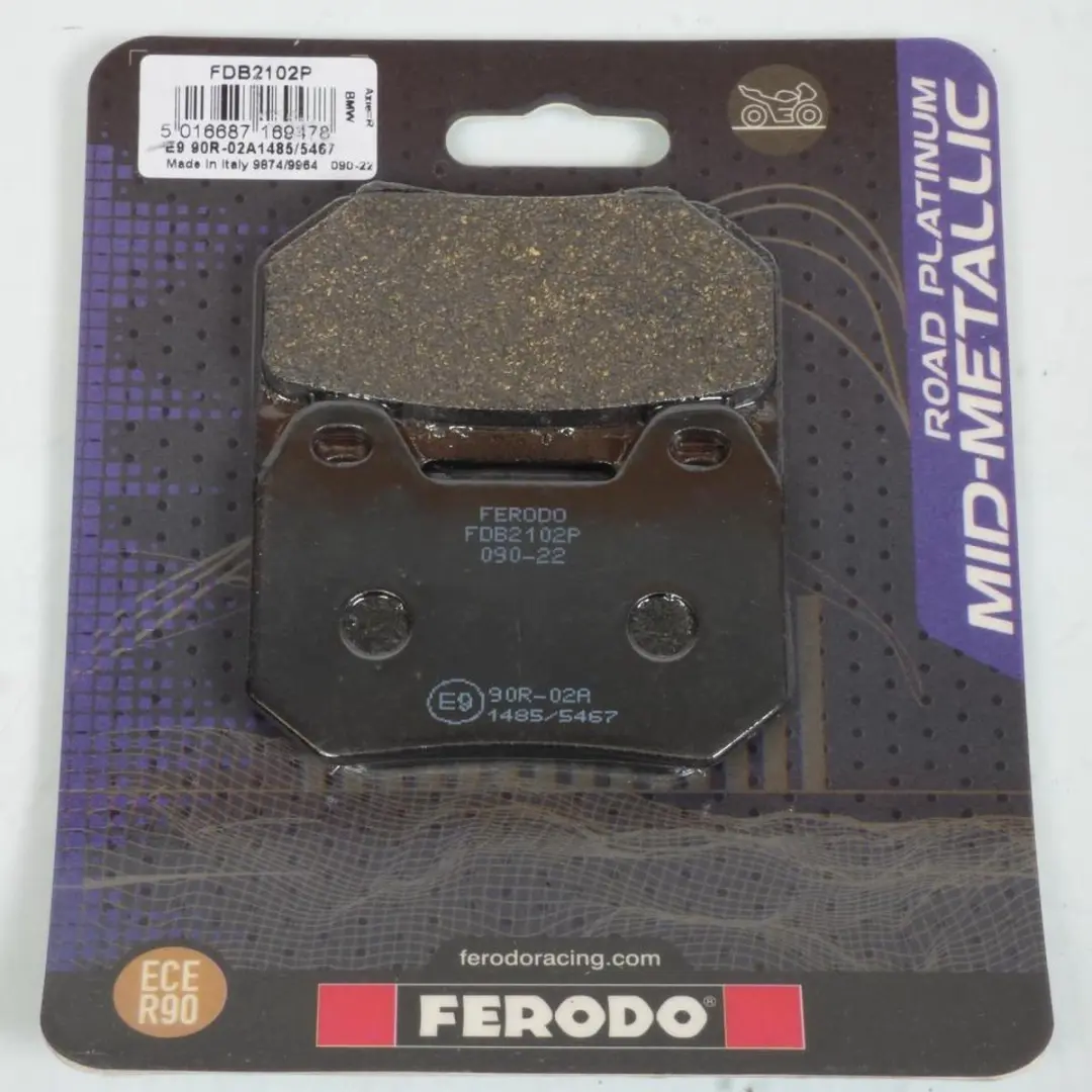 ferodo remblokjes voor motorfiets bmw 1200 k lt abs 1999 tot 2009 ar nieuw