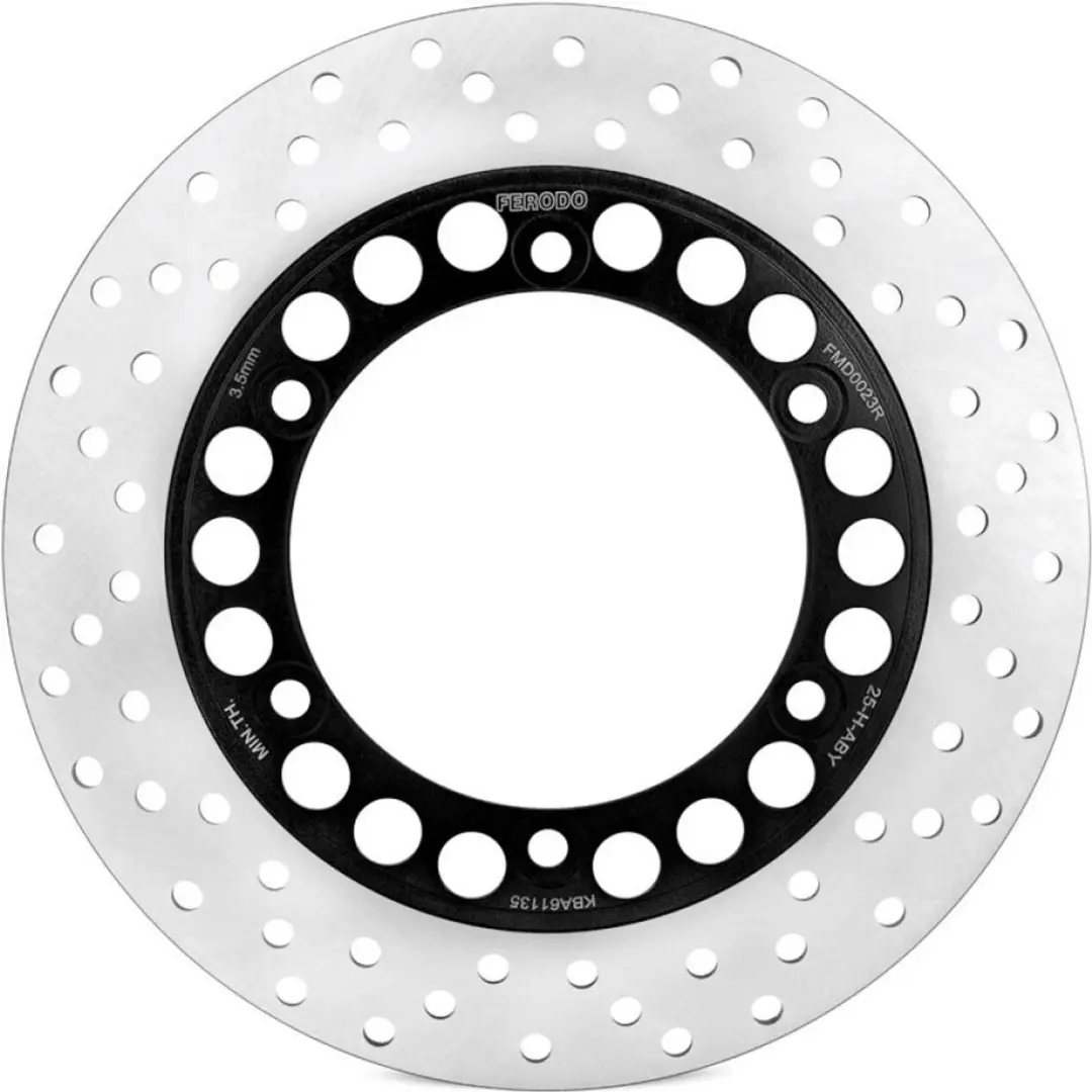Disque de frein arrière Ferodo pour Moto Yamaha 900 TDM 5PS 2002 à 2007 AR Neu