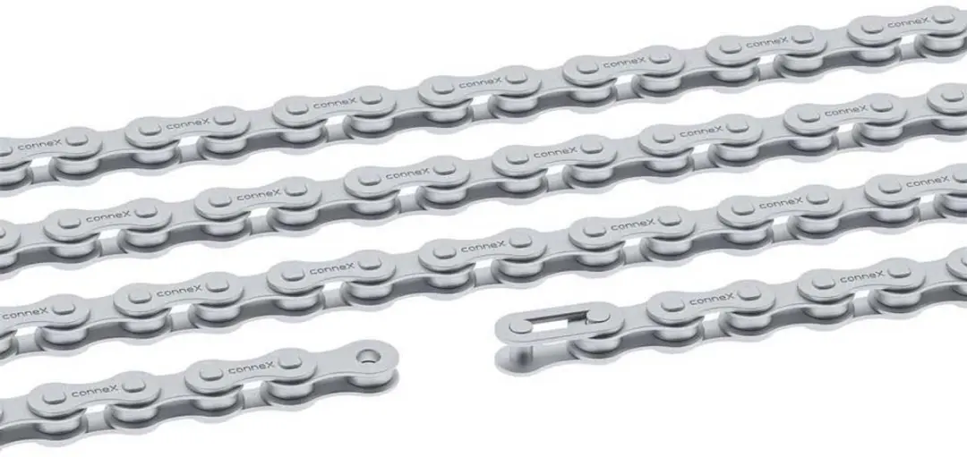 Connex Bmx 1/2´´ X 3/32´´ Ketting Zilver 108 Links