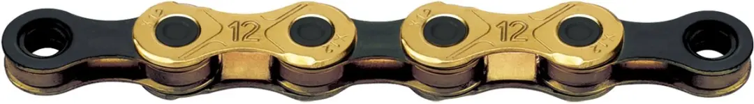Ketting X12 12v 126L waxed goud/zwart