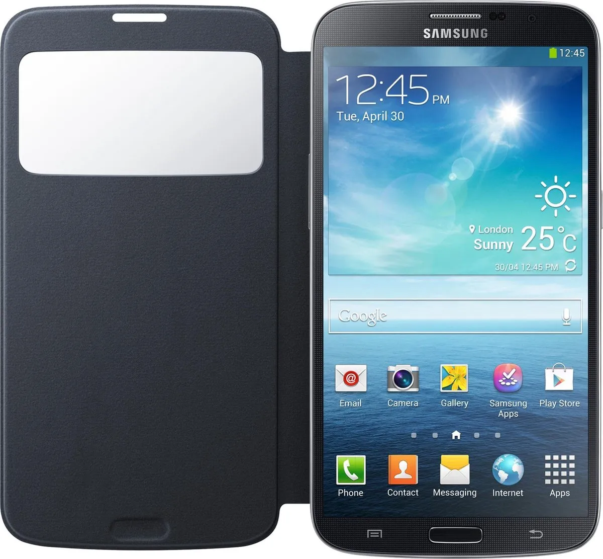 Samsung S View Cover EF-CI920BBEGWW - Zwart