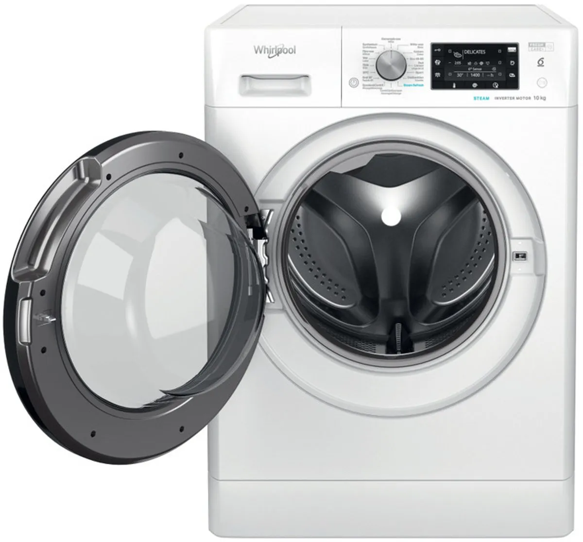 Whirlpool FFD 10489E BV BE Wasmachine 10 kg 1400 RPM - Wit - afbeelding 6 van 6