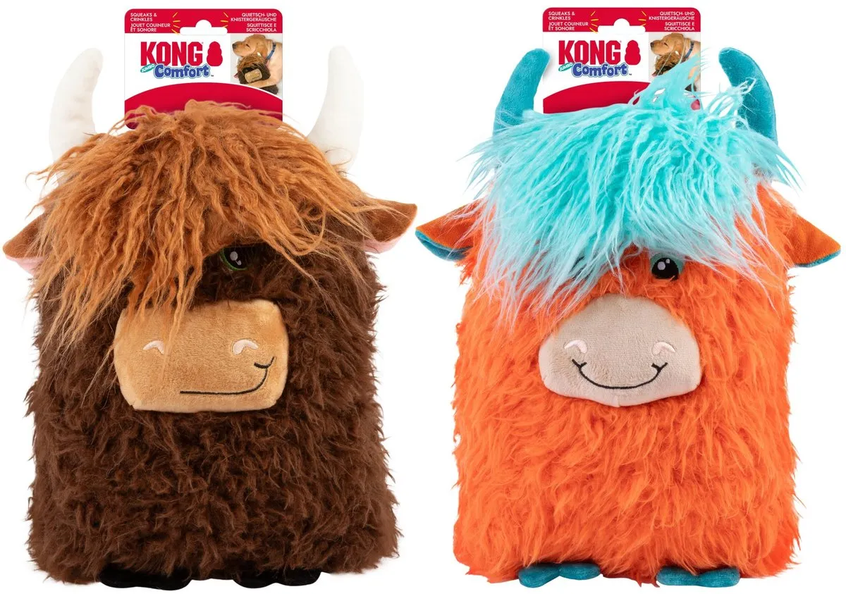 KONG Comfort Jumbo Highland Cow XXL