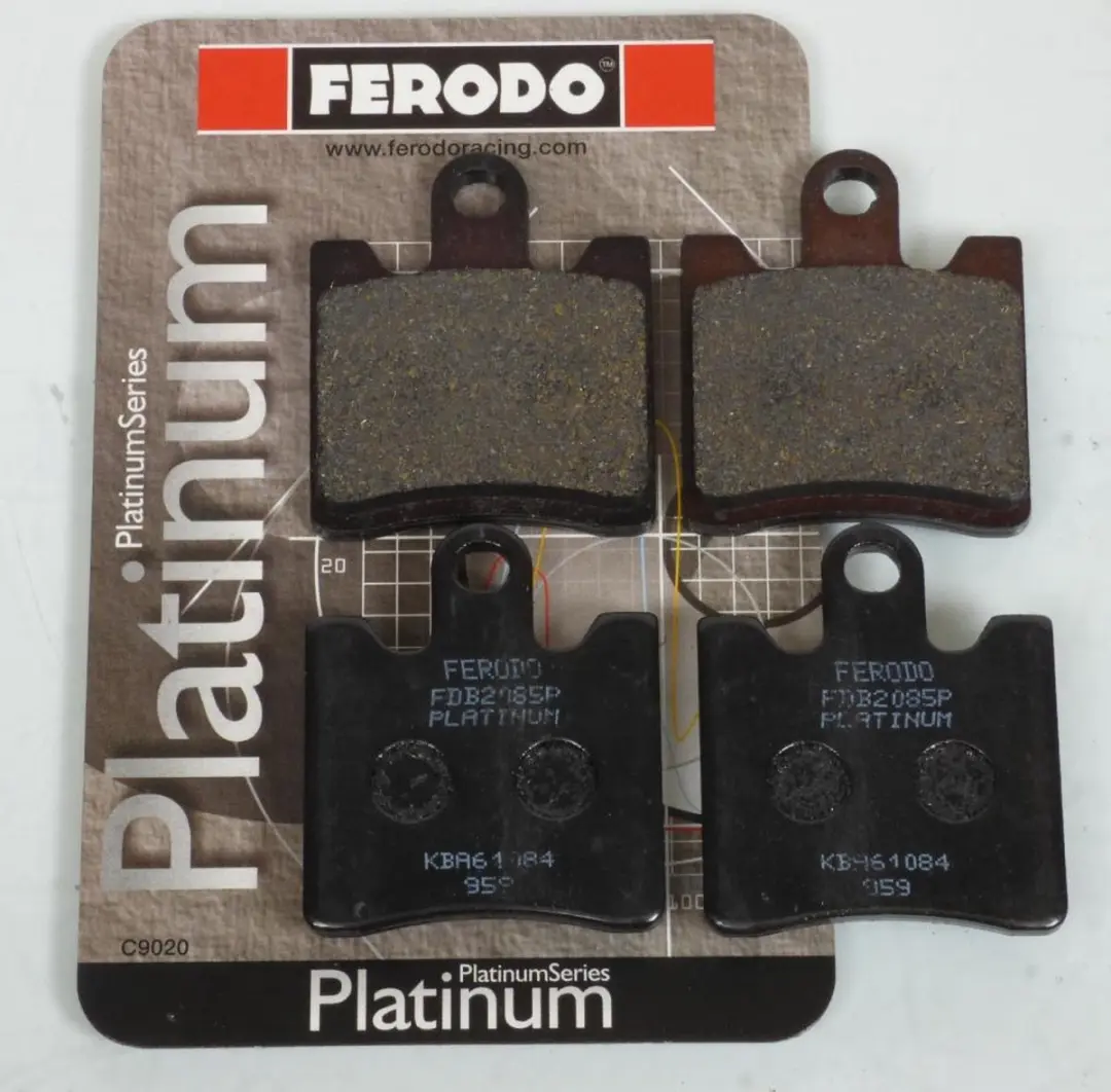 Plaquette de frein Ferodo pour Scooter Suzuki 400 Burgman 1999 à 2002 AU111 / A