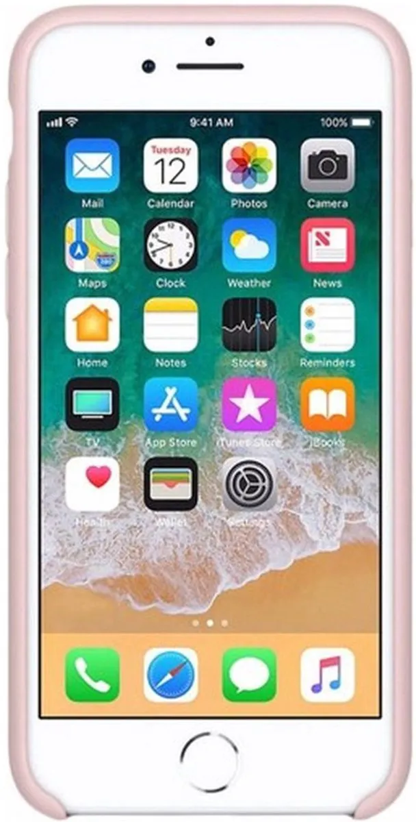 Apple Siliconen Hoesje MN6G3ZM/A - Roze