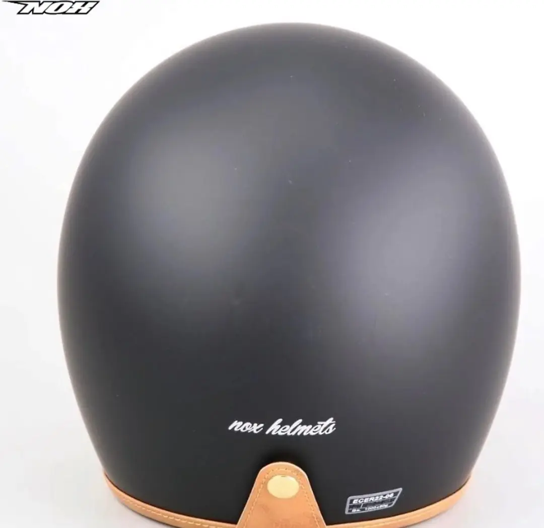 Nox N243 Jet Helm Mat zwart - afbeelding 4 van 6