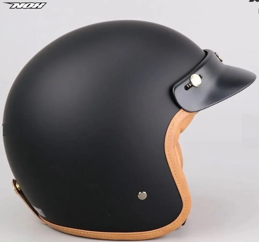 Nox N243 Jet Helm Mat zwart - afbeelding 3 van 6