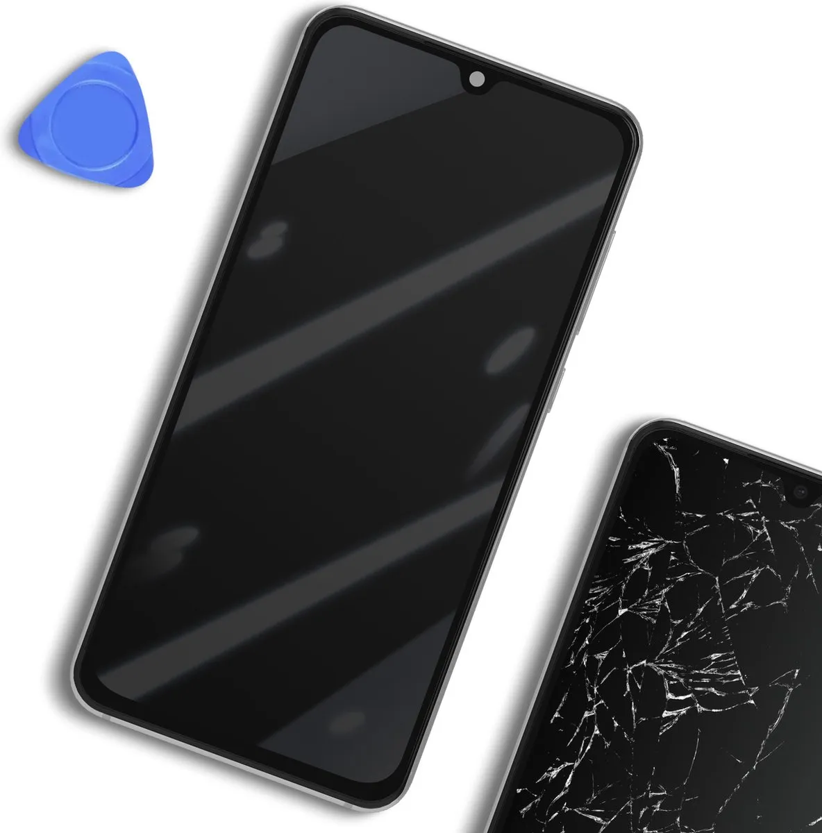 Xiaomi Mi 9 Lite Schermset Wit - Origineel