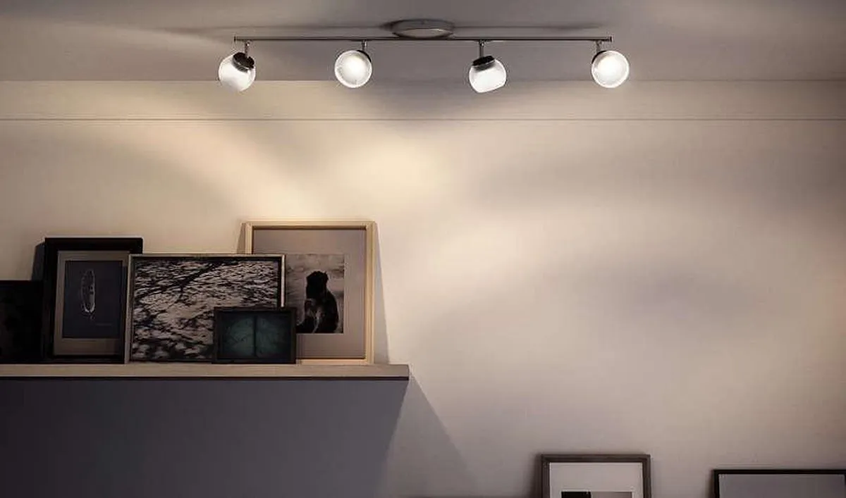 Philips myLiving Balla LED Spot - 1 Lichtpunt - Zilver