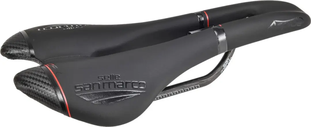 San Marco Aspide Open-Fit Carbon FX Zadel - Narrow 132mm - afbeelding 4 van 6