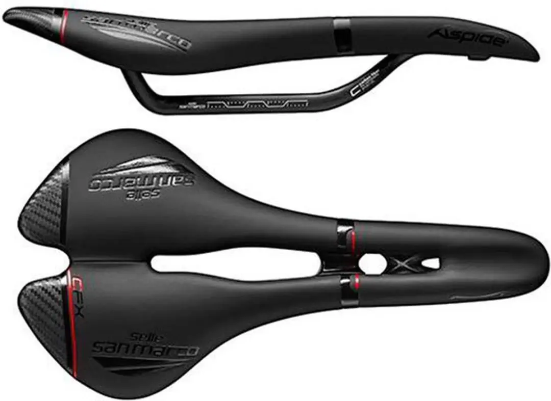 San Marco Aspide Open-Fit Carbon FX Zadel - Narrow 132mm - afbeelding 6 van 6