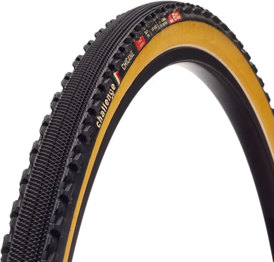 Challenge Chicane PRO OPEN Cyclocross vouwband 33mm - Black/Brown - afbeelding 2 van 4