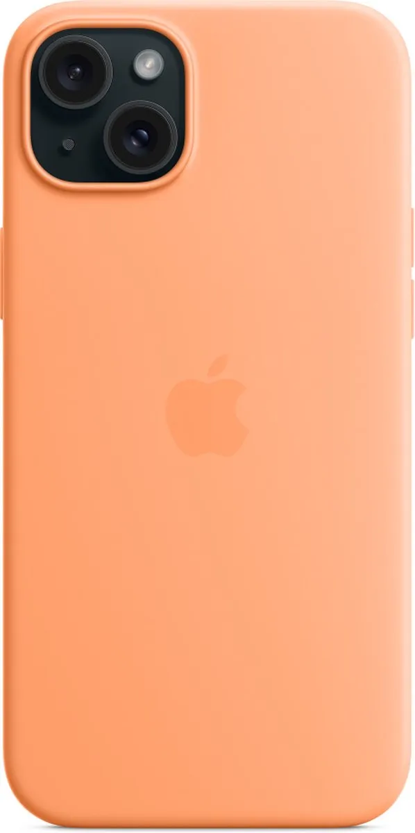Apple iPhone 15 Plus Siliconenhoesje MT173ZM/A - Orange Sorbet